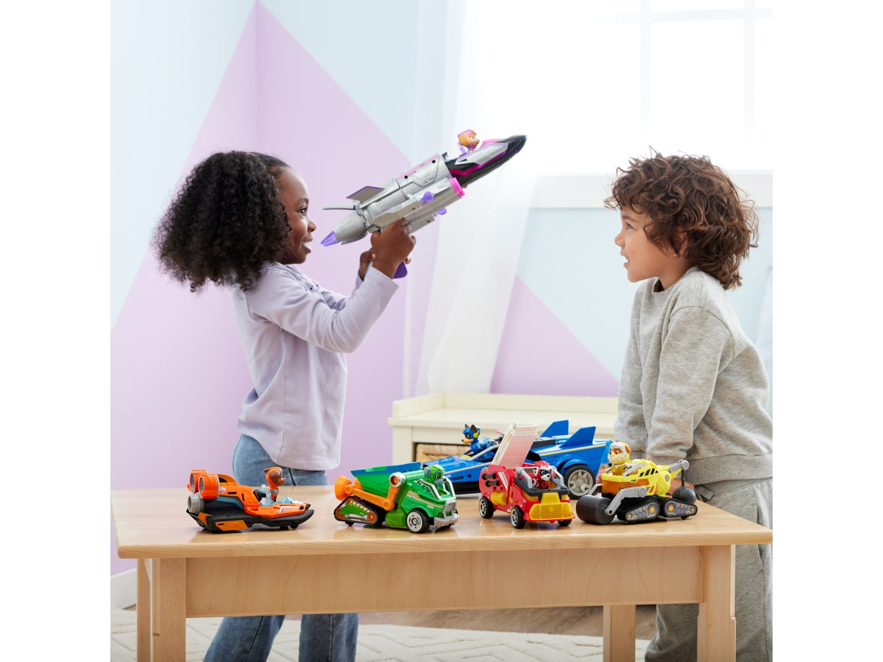 Paw patrol veicolo tematizzato movie chase