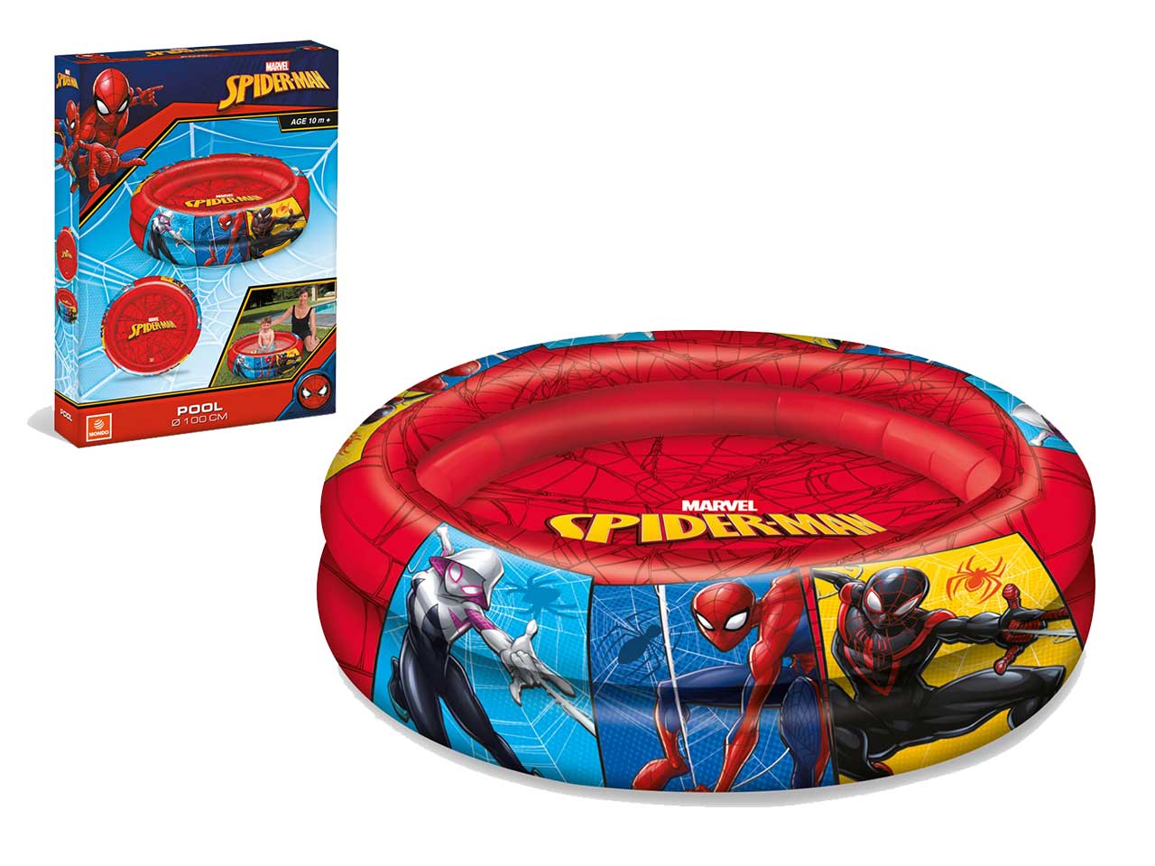 Piscina gonfiabile di spiderman d.100cm