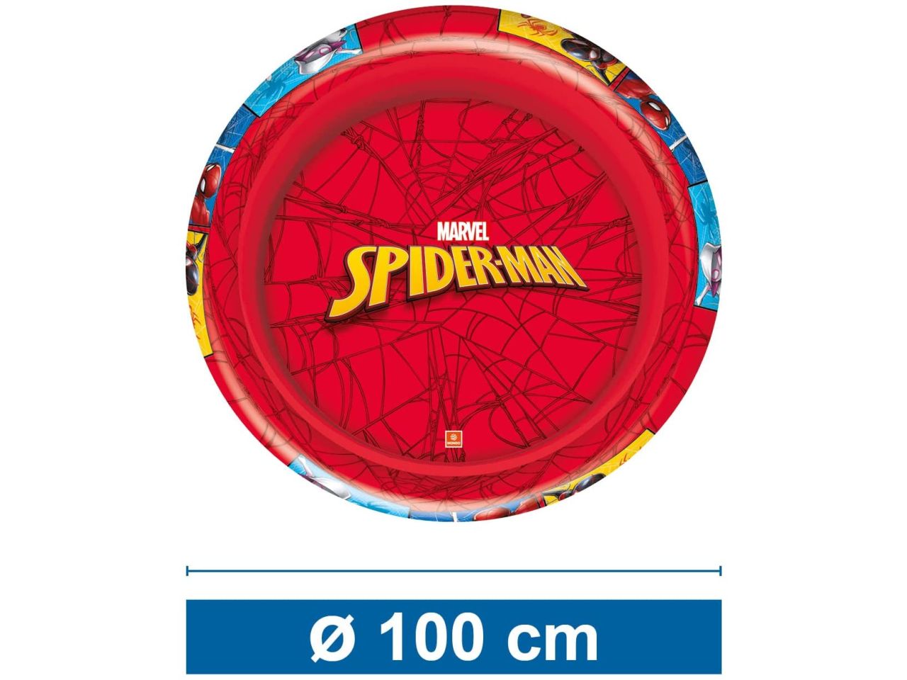 Piscina gonfiabile di spiderman d.100cm