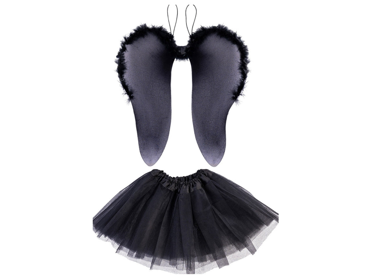 Set angelo nero bimba: gonna e ali