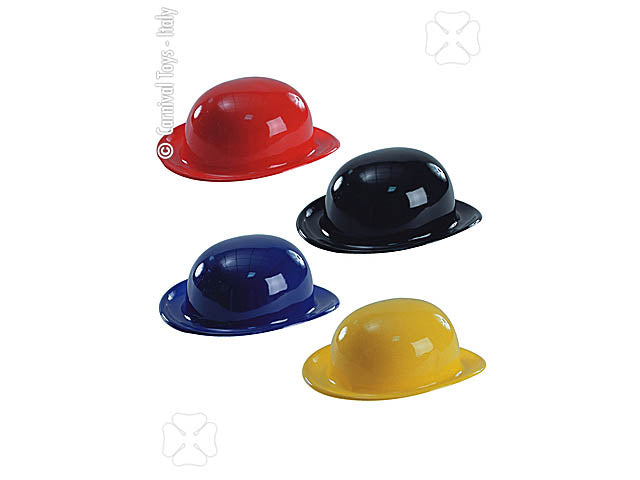 Bombetta in plastica taglia 58 colori assortiti