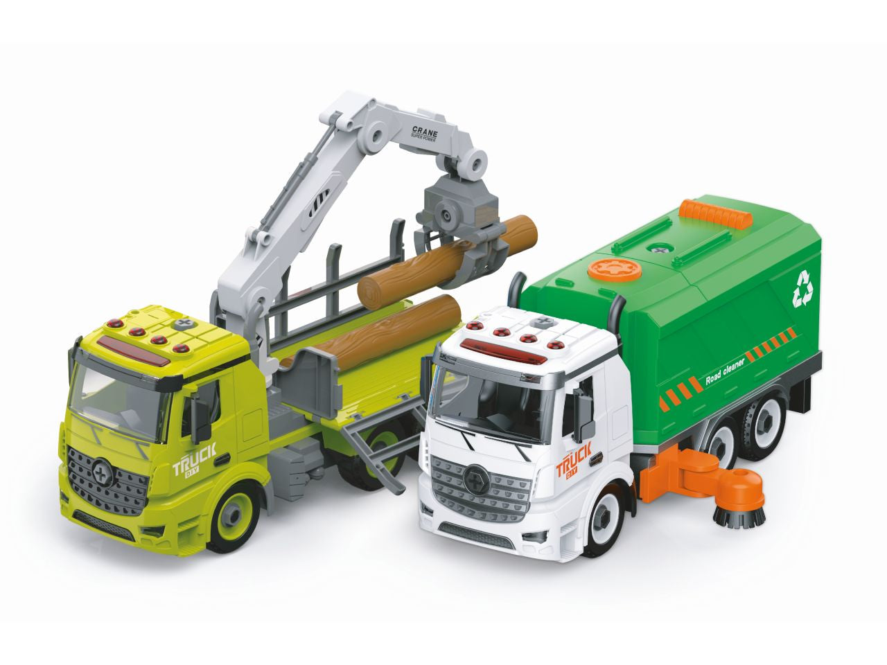 Camion meccanico junior in 2 modelli assortiti