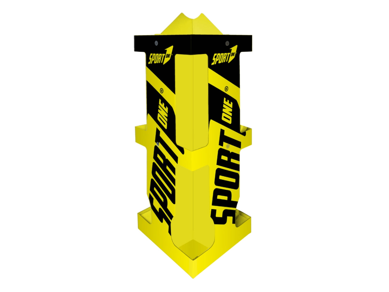 Espositore a croce per 24 palloni