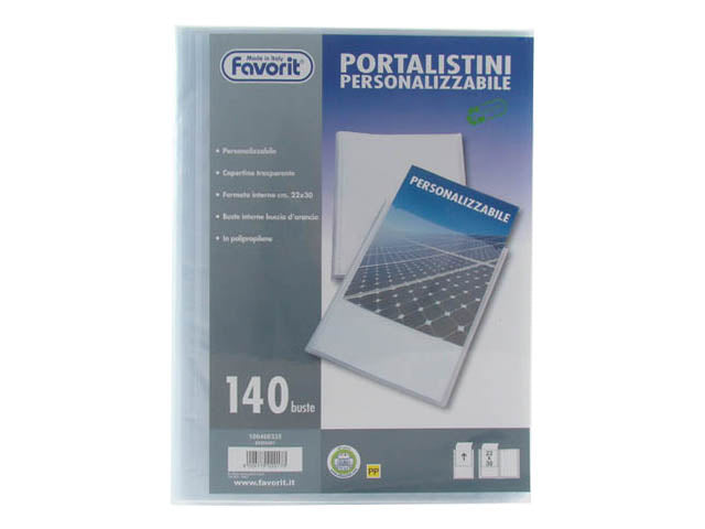 Portalistini 140buste 22x30 100460335