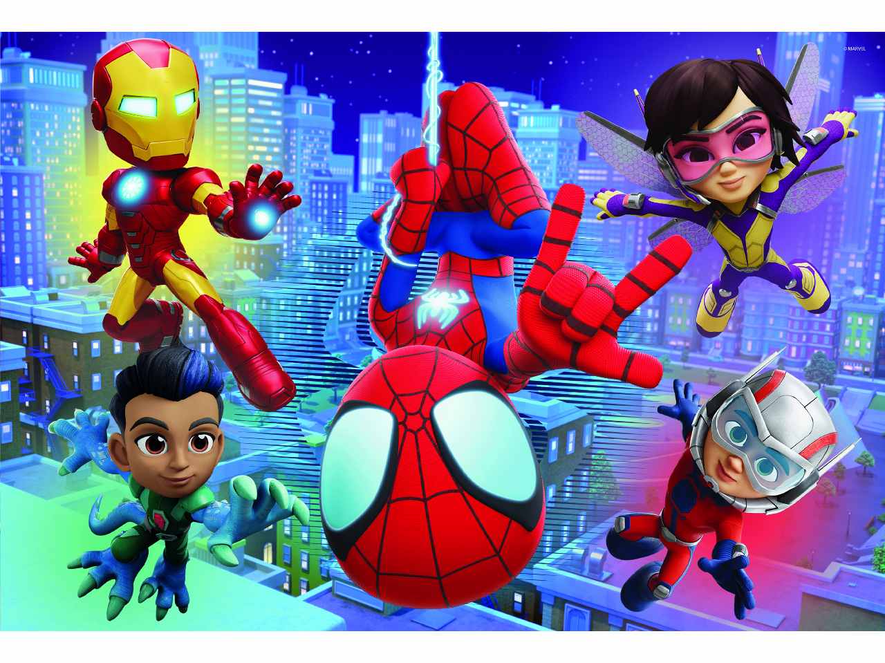 Marvel puzzle df maxi floor 2 x 24 spidey