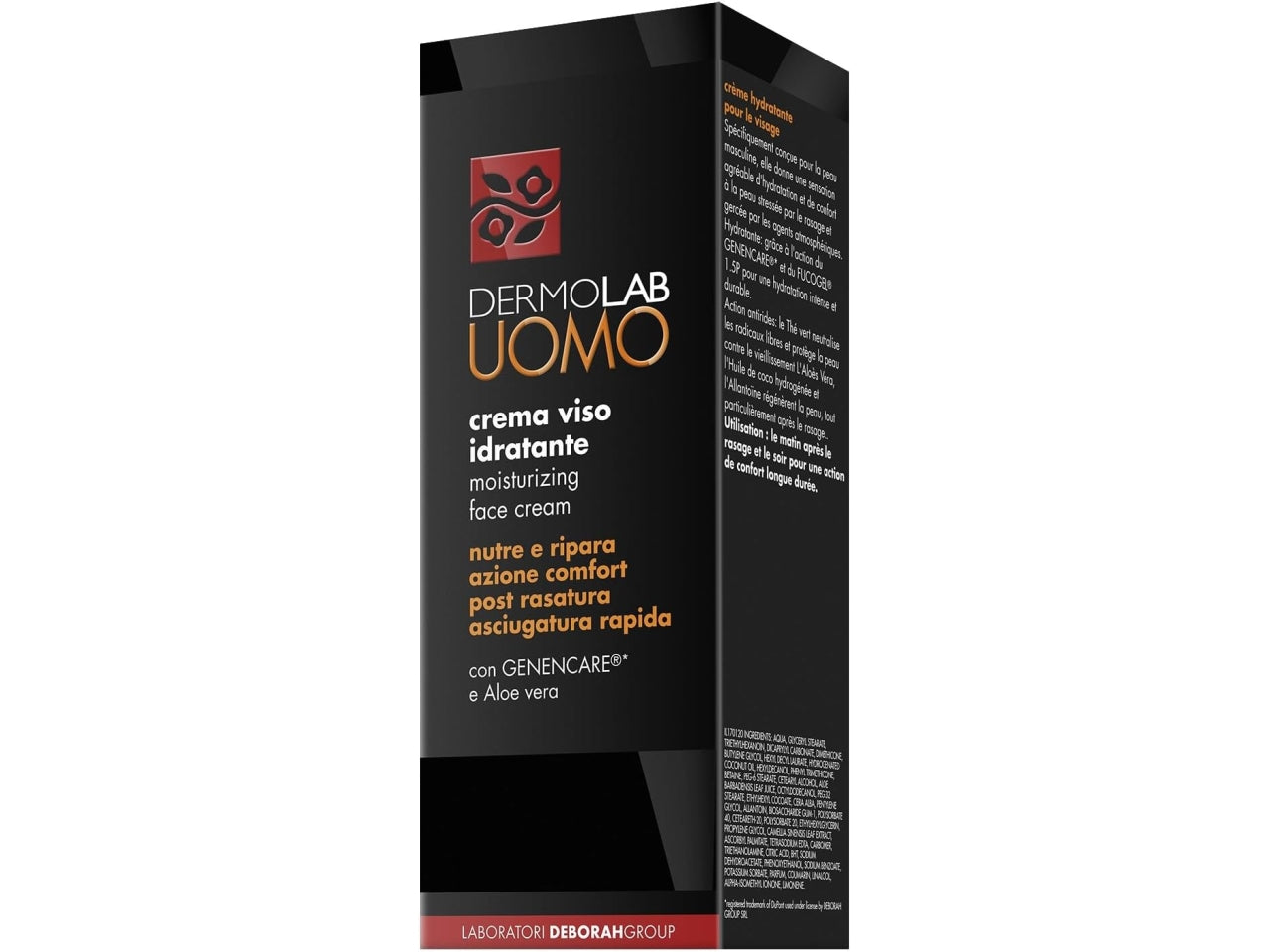 Dermolab uomo detergente 150ml+crema viso 50ml + pochette sport