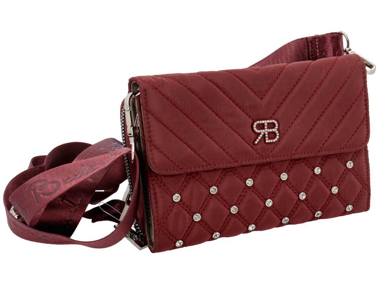 Portafoglio/portatelefono bordeaux