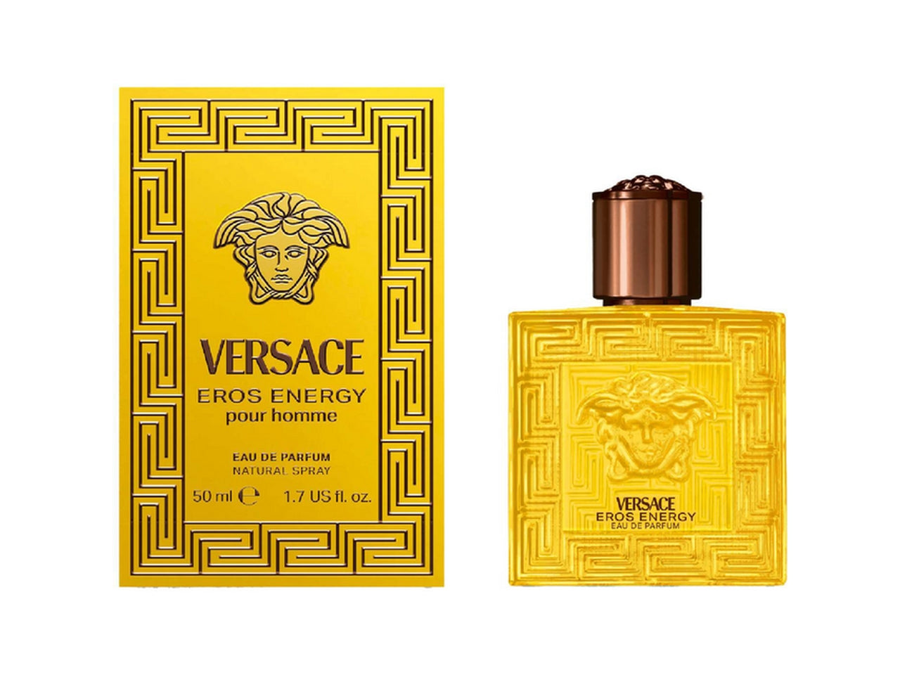 Profumo uomo Versace Eros Energy Eau De Parfum 50 ml, Flacone non ricaricabile $