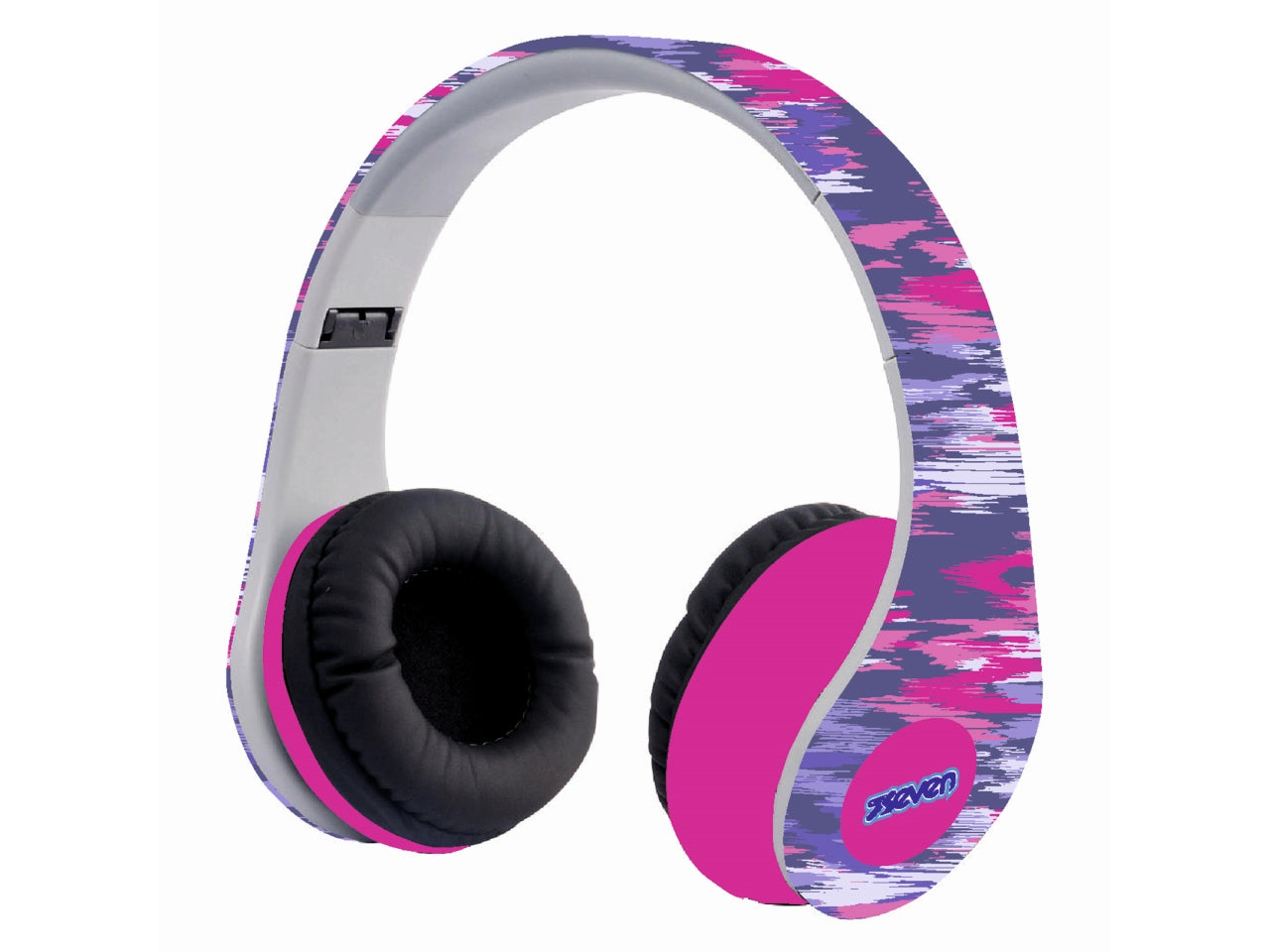 Cuffie wireless con microfono integrato e cavo usb, 3 colori assortiti - Seven