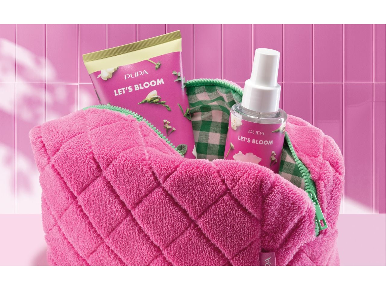 Pupa let s bloom kit 2 royal garden geldoccia 200 + acqua profumata 100ml