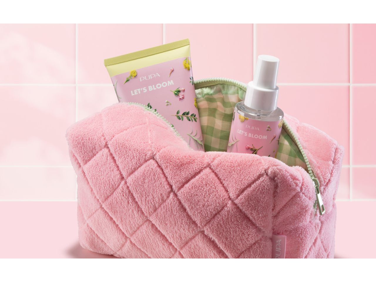 Pupa let s bloom kit 2 wild flowers geldoccia 200 + acqua profumata 100ml