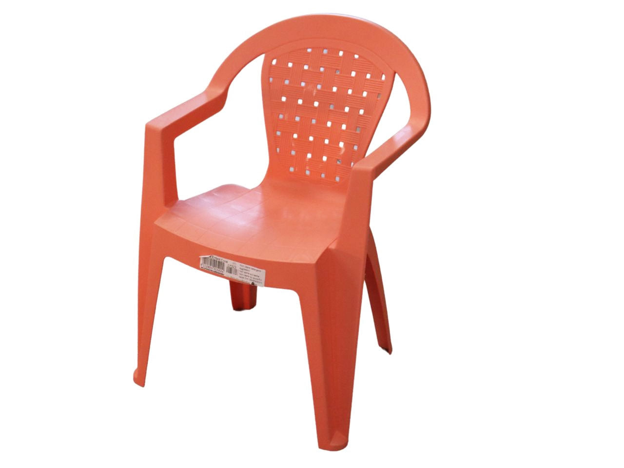 Sediolina per bambini in plastica corallo, Enfant, 36x30xh50 cm - Plasticaltosele