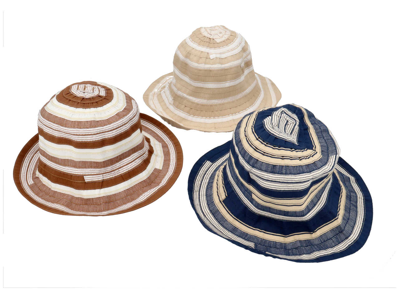 Cappello pescatora donna in tessuto colori assortiti, taglia 57 - Finardi
