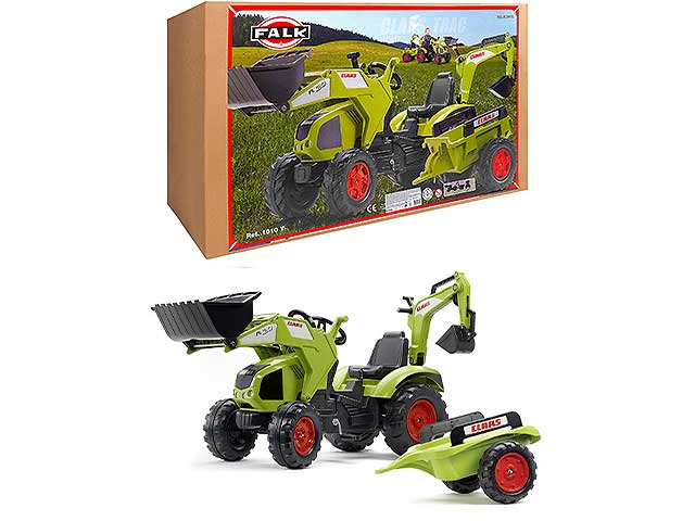 Falk trattore c/carrello ribalt.07326