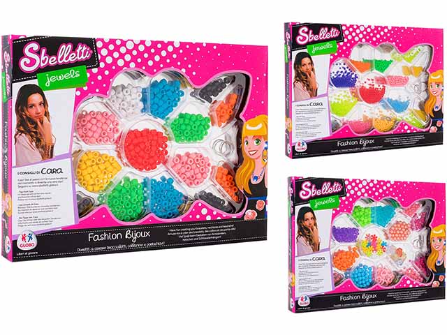 Sbelletti perline in plastica 36517