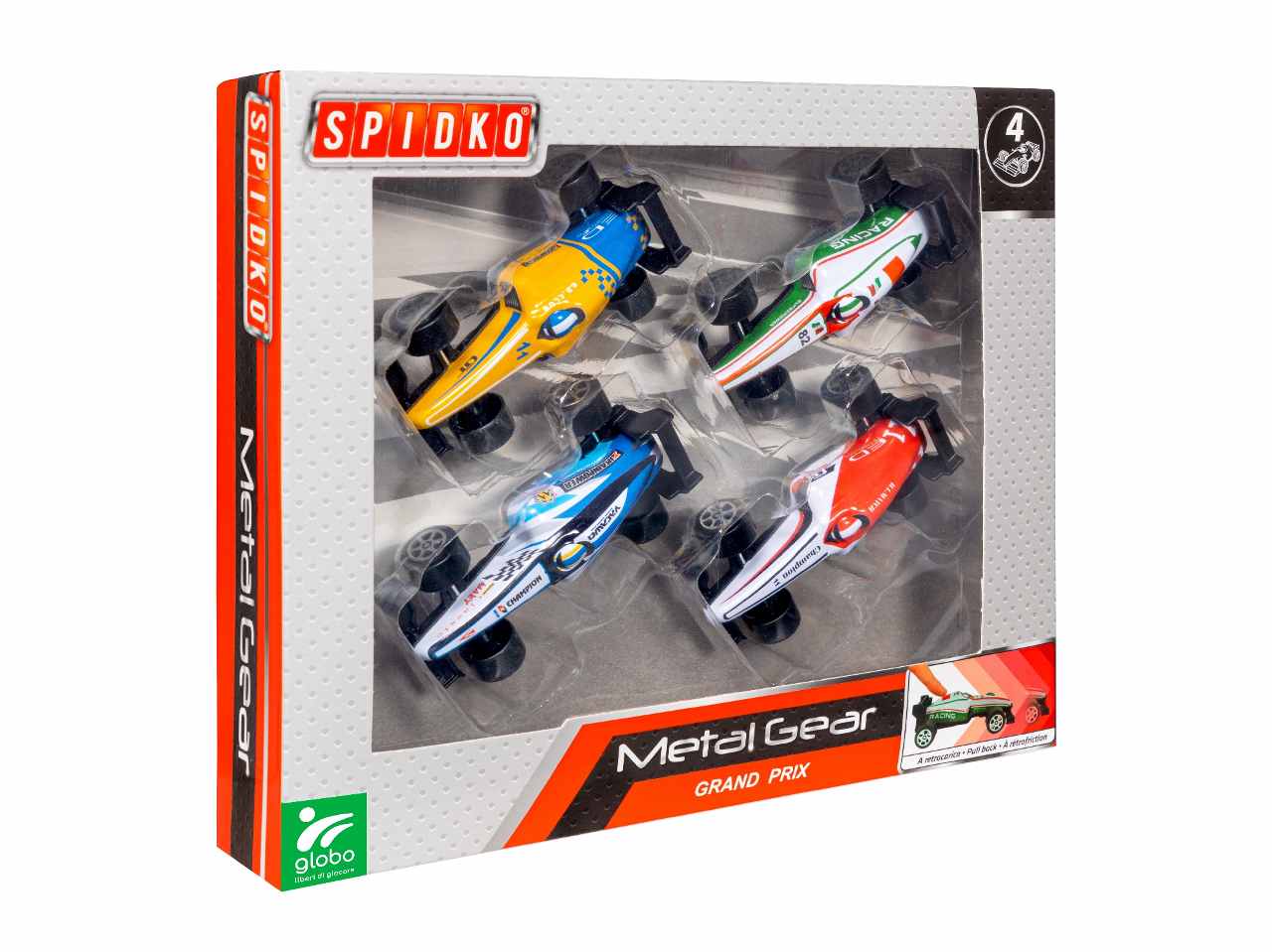 Spidko auto metallo gran prix 41144
