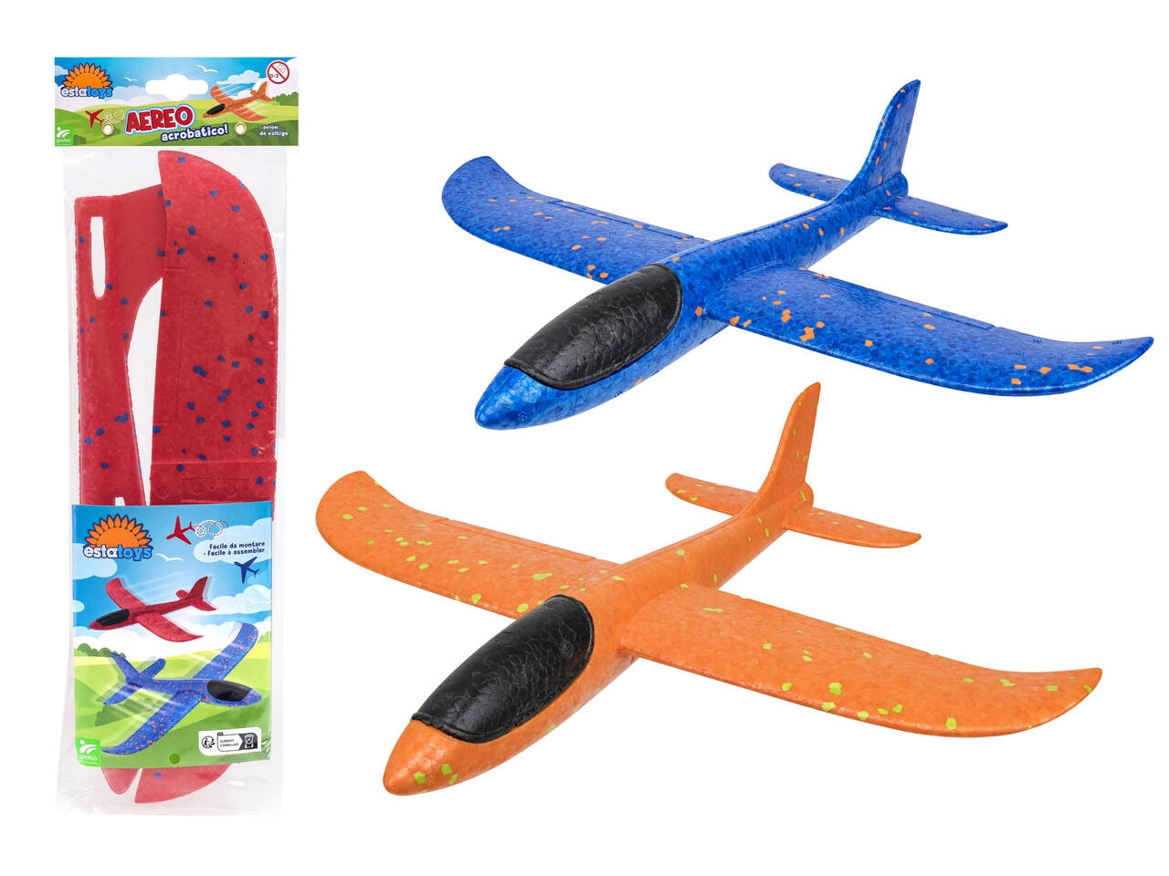 Aereo polistirolo 34cm 3 col