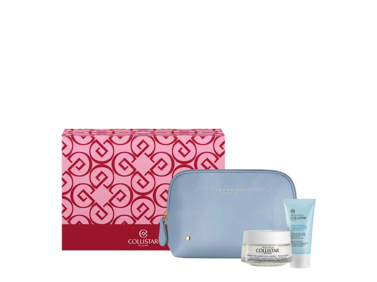 Cofanetto Collistar attivi puri con crema balsamo collagene 50 ml e Malachite 25 ml