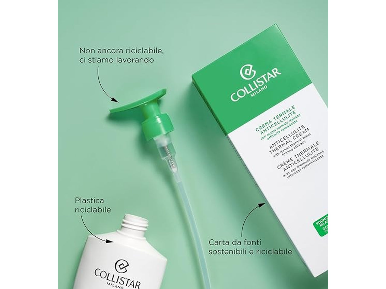 Collistar crema anticellulite termale rassodante, 400 ml