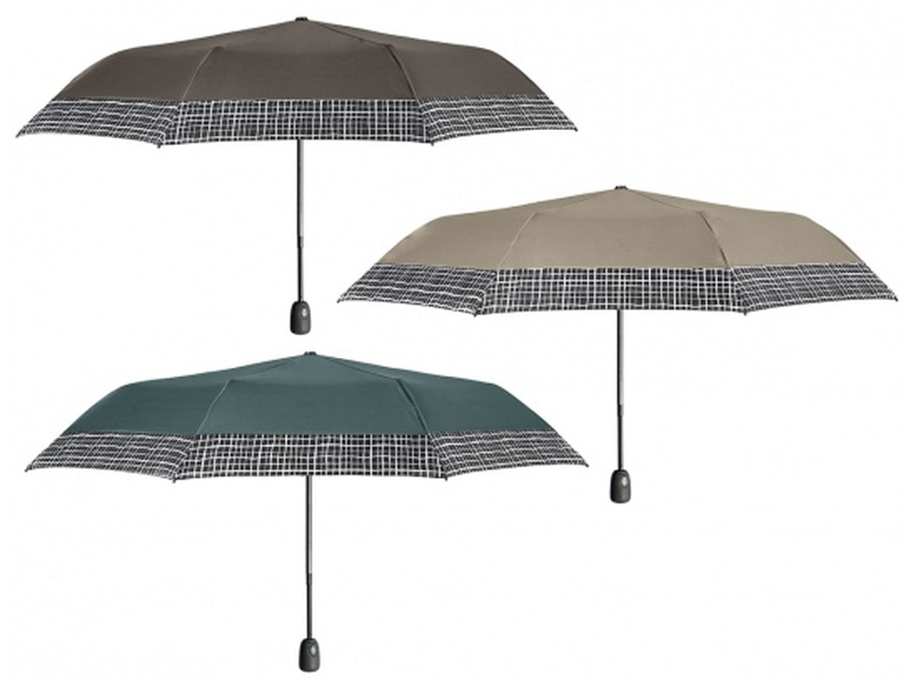 Ombrello da donna mini con apertura apri&chiudi automatica in 3 colori assortiti - Perletti