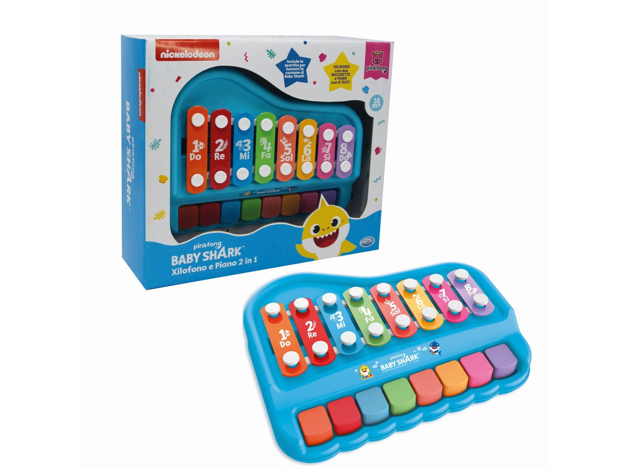 Baby shark - piano e xylofono 2 in 1