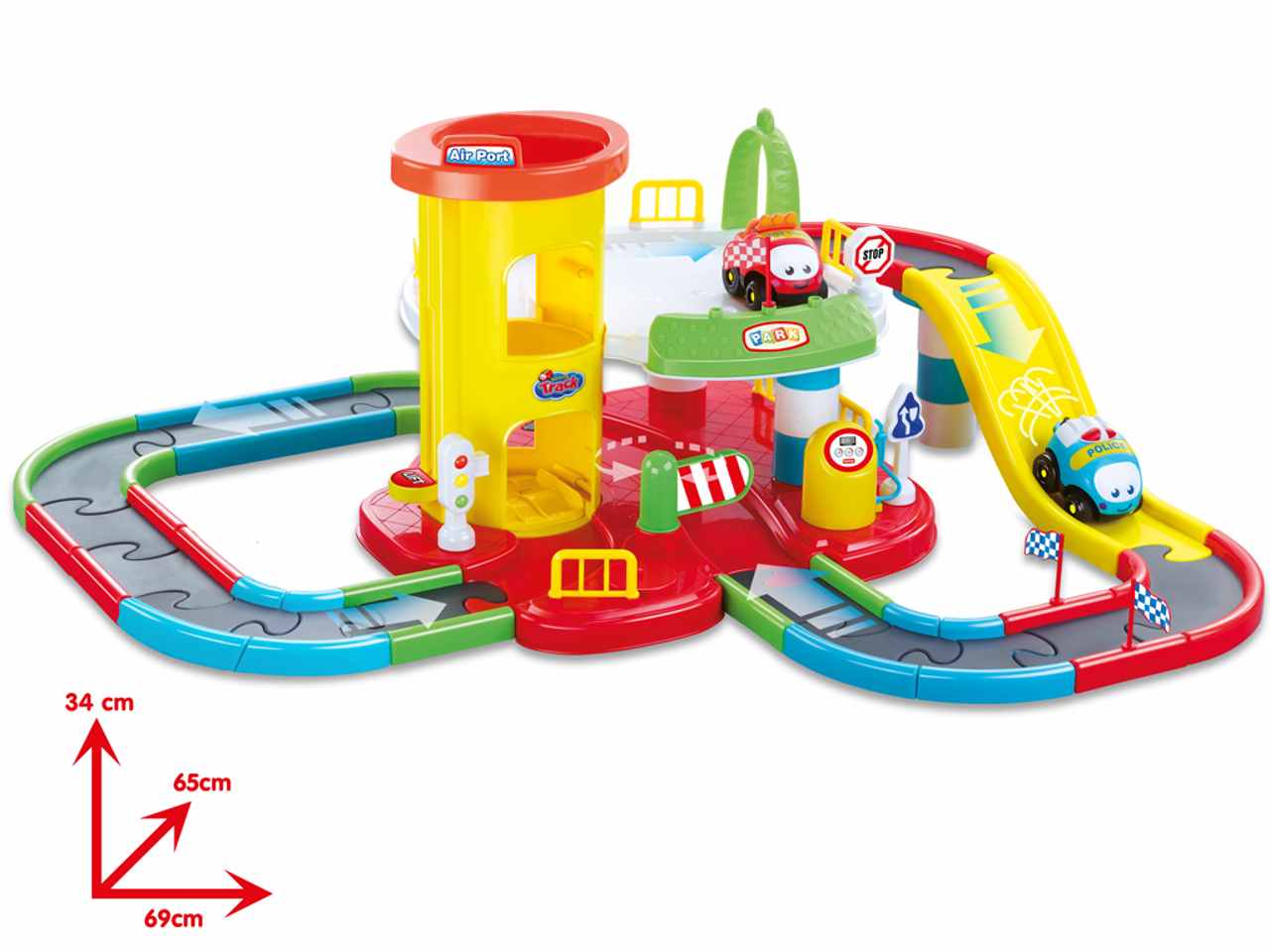 Gogo baby garage 2macchine a batt.67340