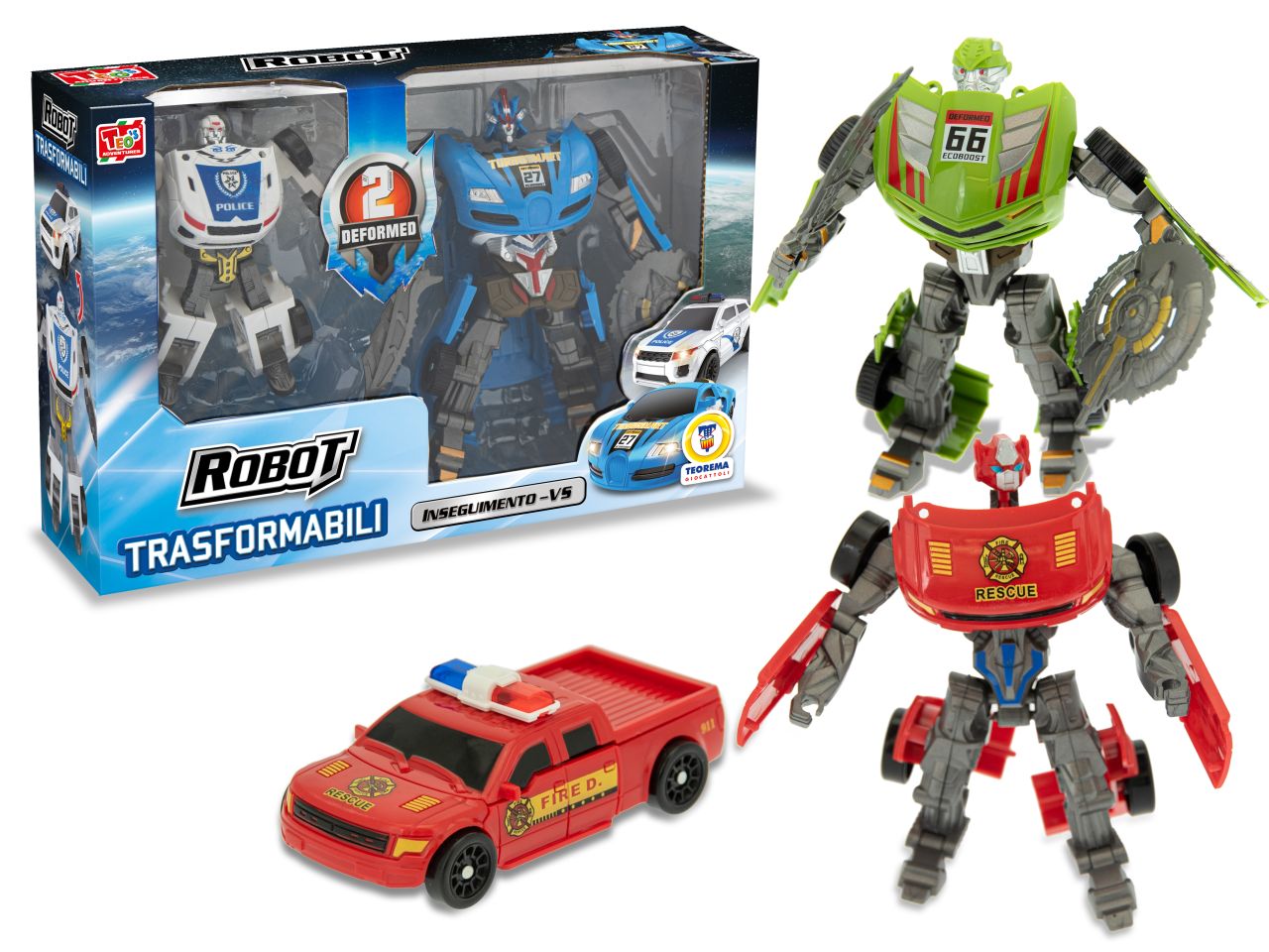 Teo's - robot car combat in 2 assortimenti