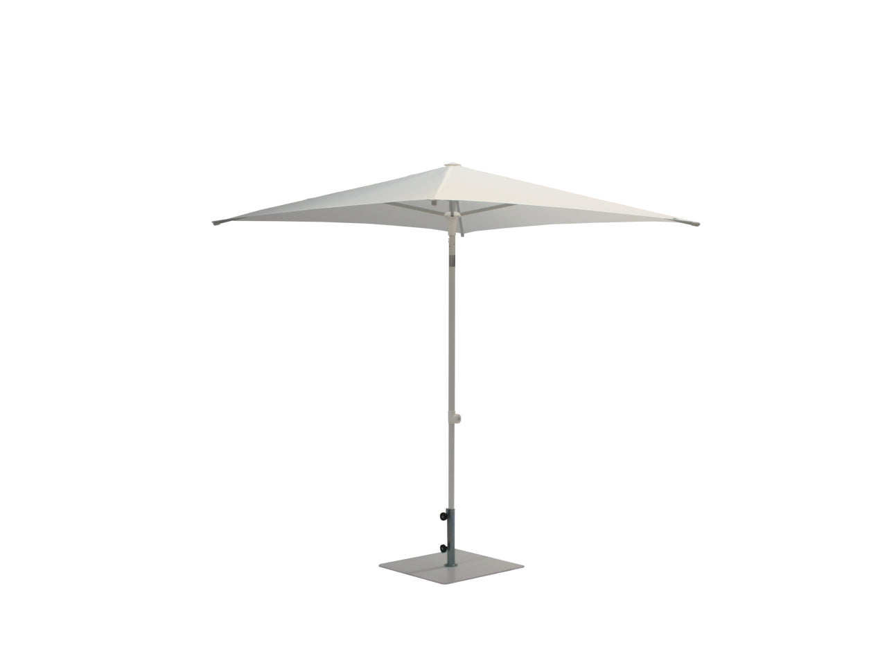 Ombrellone trend ice 38/35 all.2x2m/4 bianco con snodo