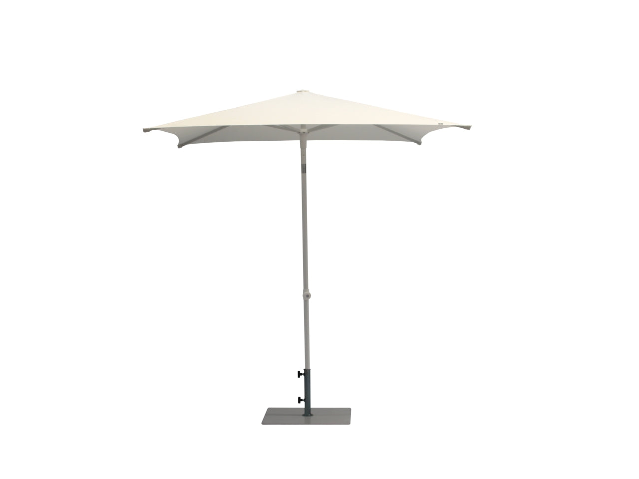 Ombrellone trend ice 38/35 all.2x2m/4 bianco con snodo