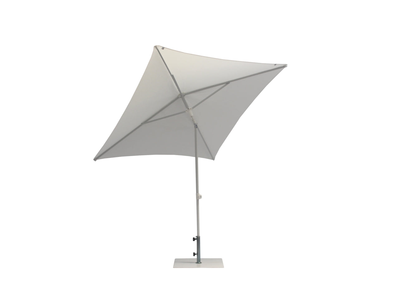 Ombrellone trend ice 38/35 all.2x2m/4 bianco con snodo