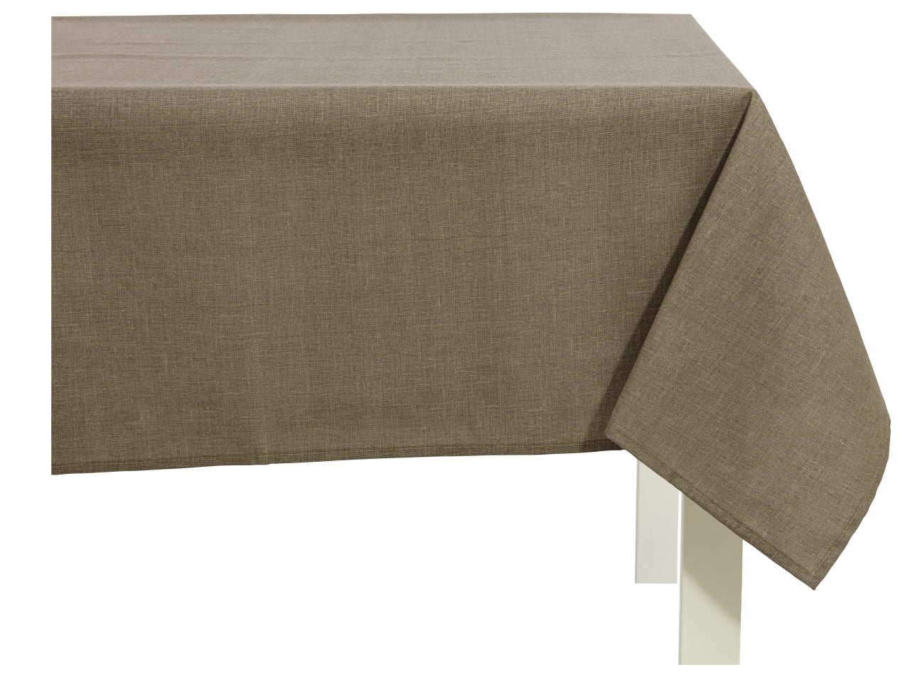 Tovaglia anti-goccia 140x140cm tortora