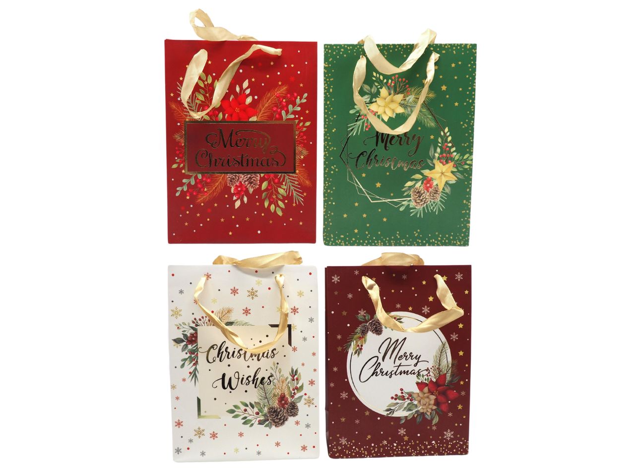 Borsa natalizia h.32x26x10cm