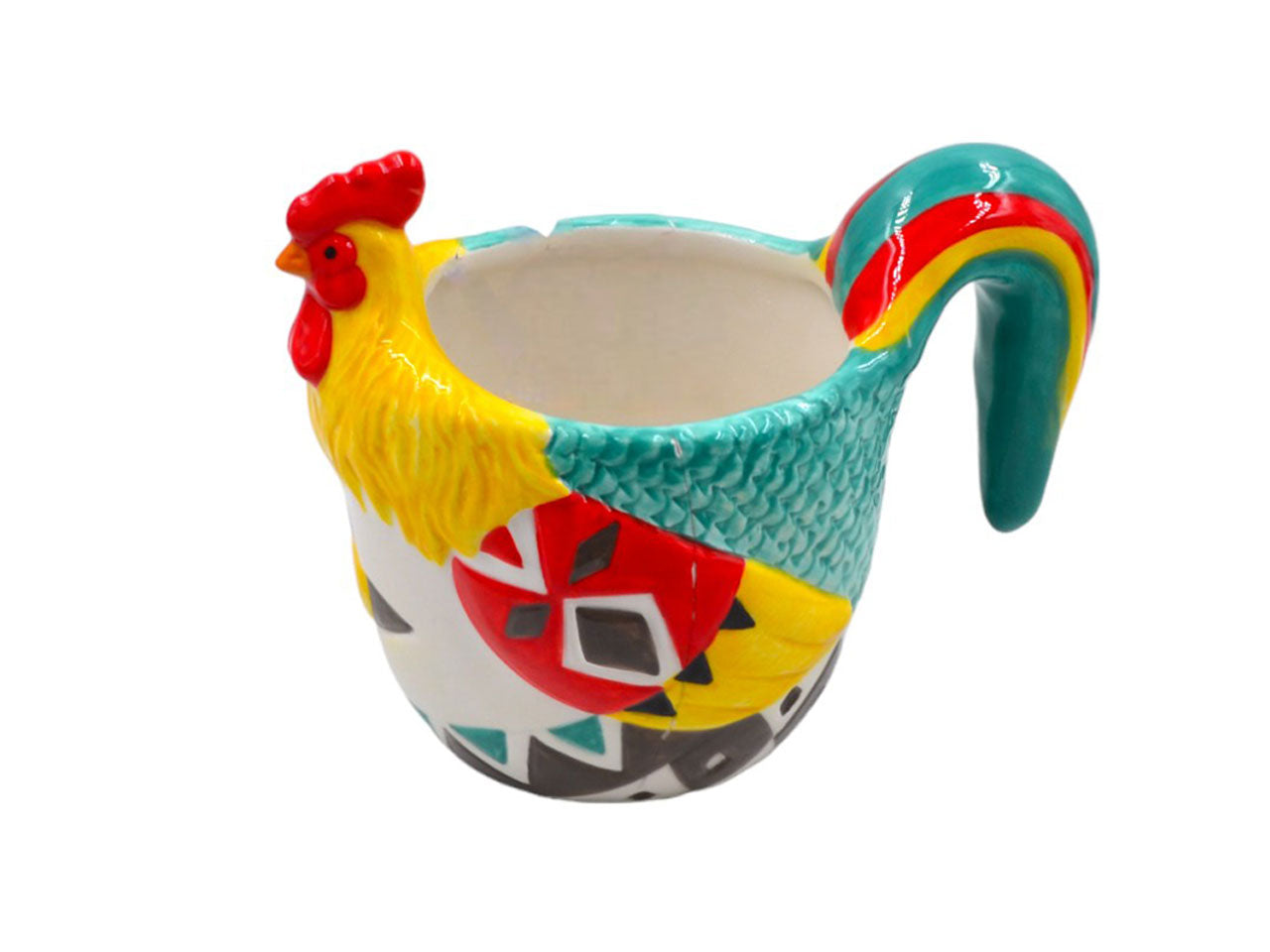 Tazzone gallina ceramica 14x17cm