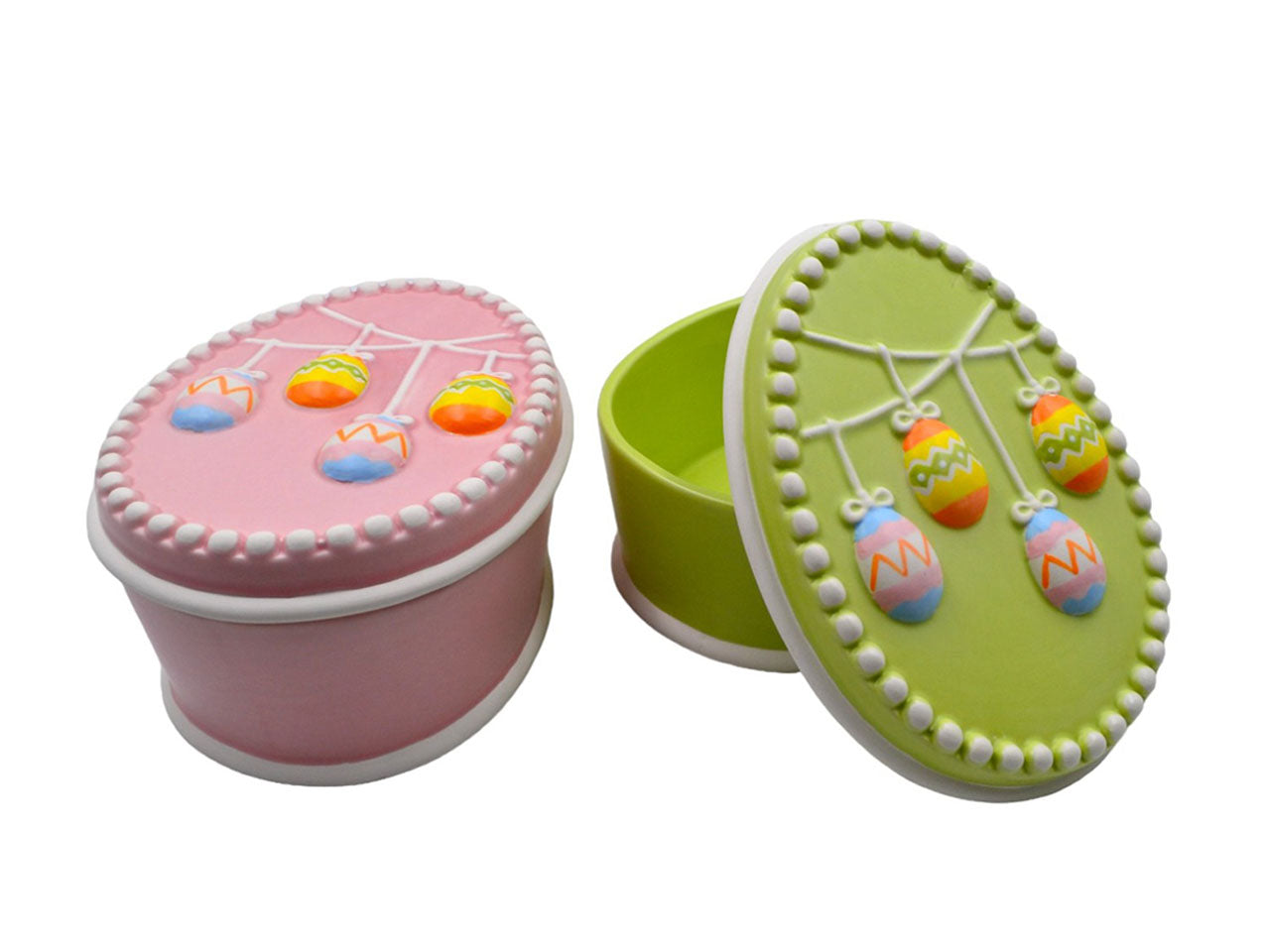 Scatola uovo grande ceramica 18x13cm