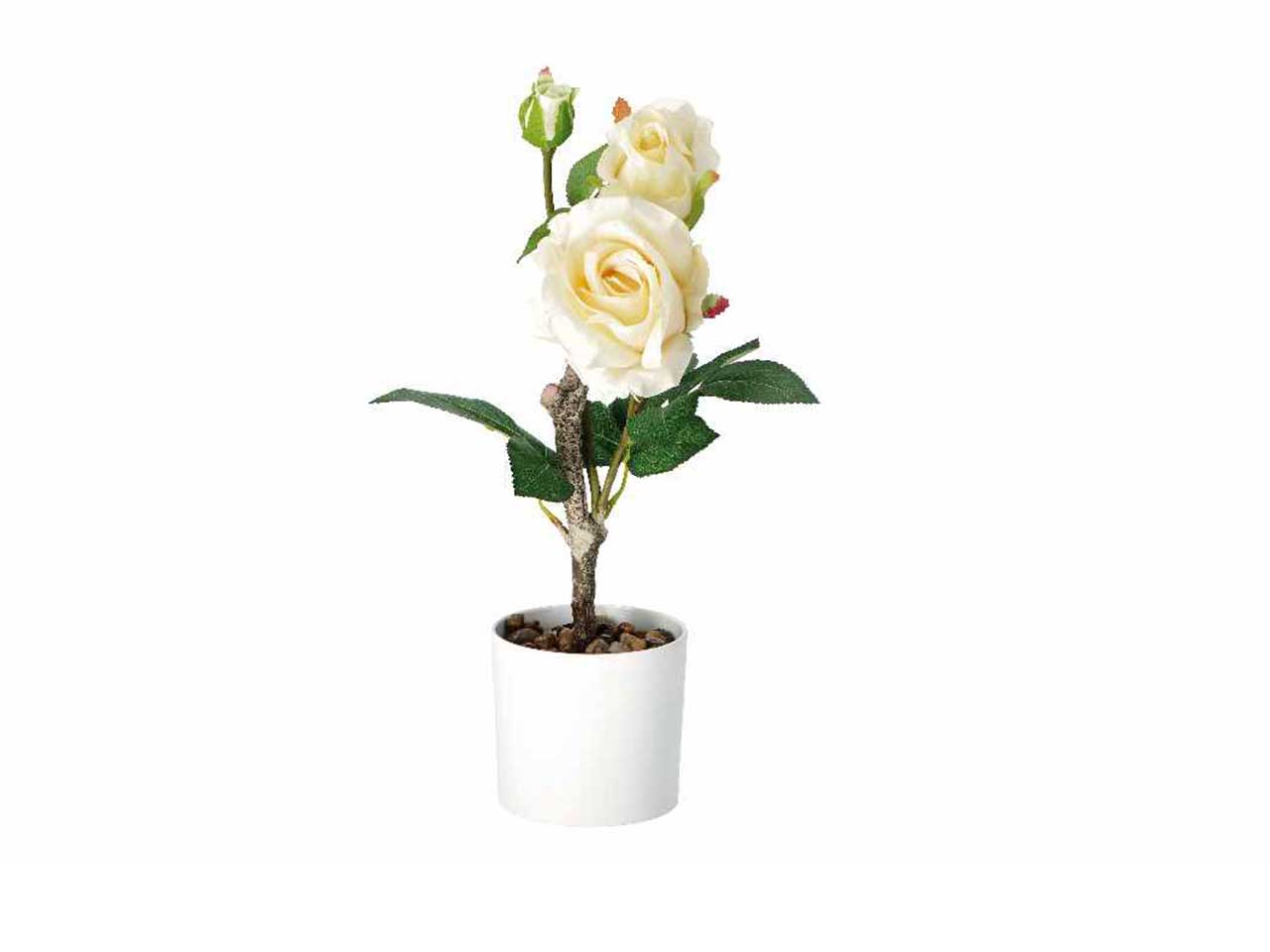Vaso c/rose d.10xh38cm 74883