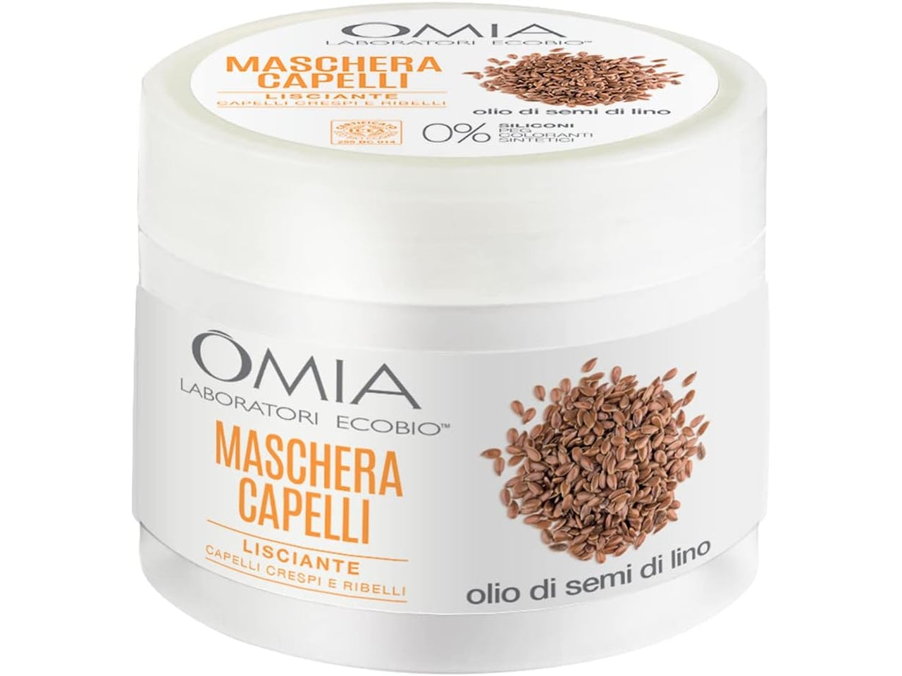 Omia maschera semi di lino