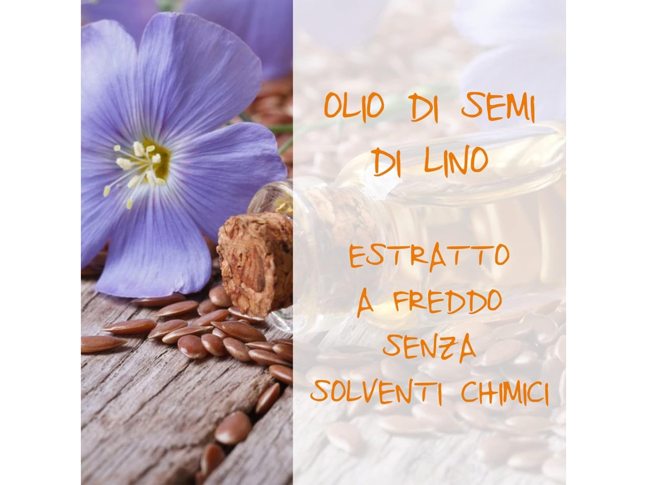 Omia maschera semi di lino