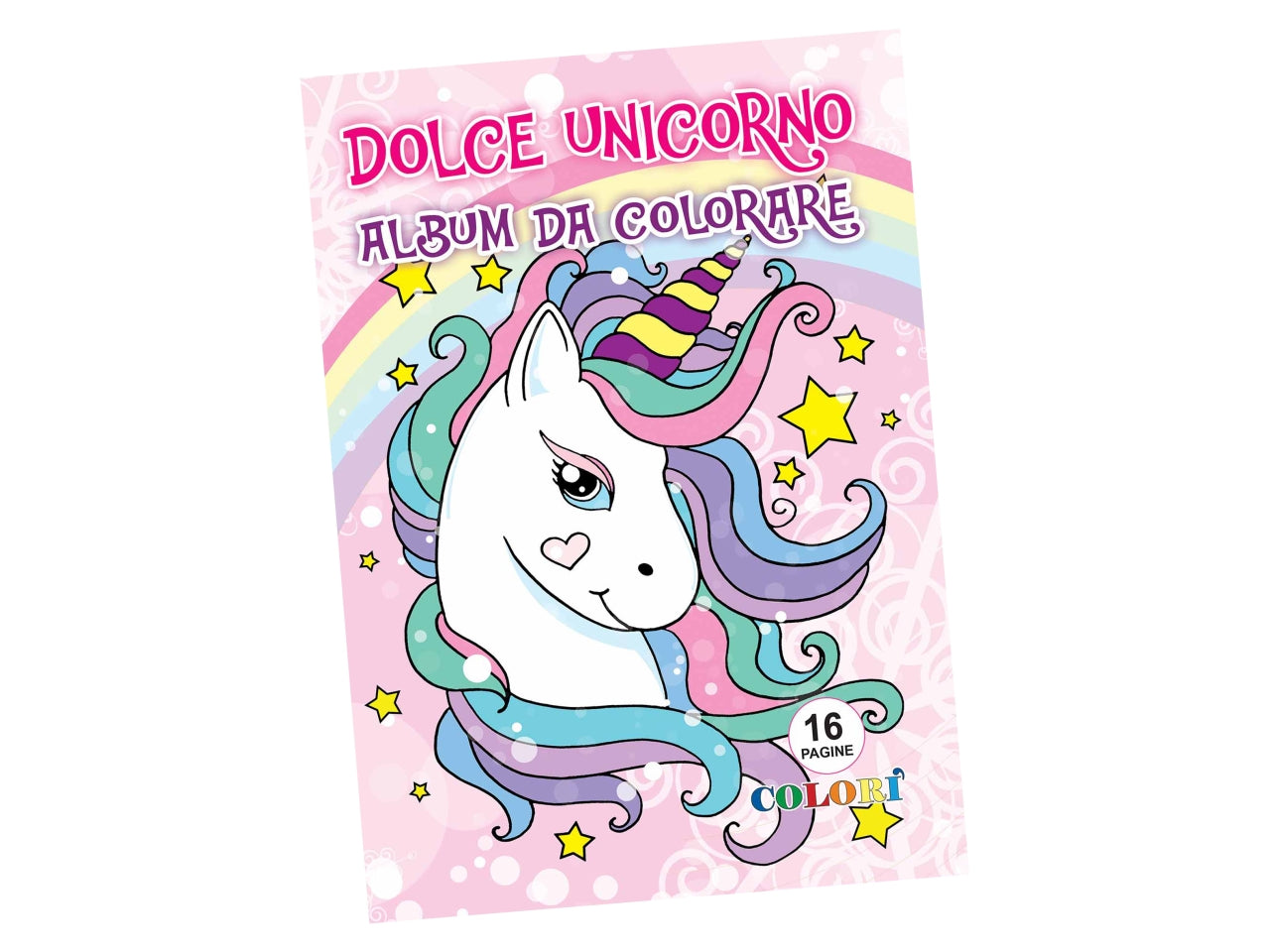 Album da colorare unicorno