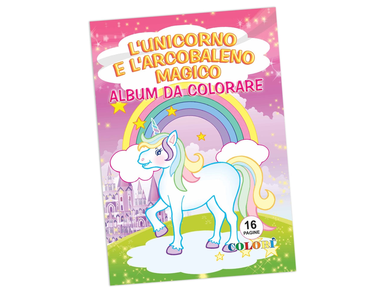 Album da colorare unicorno