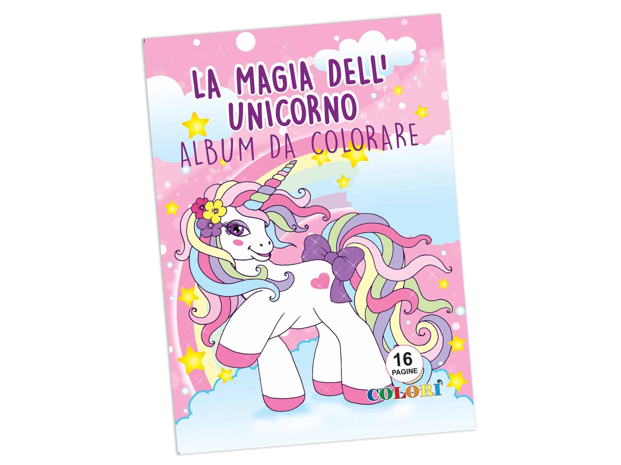 Album da colorare unicorno