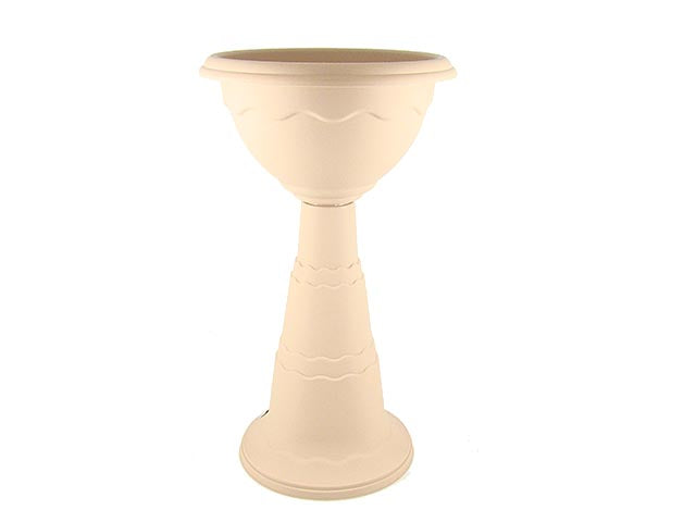 Calice vulcano 72cm crema