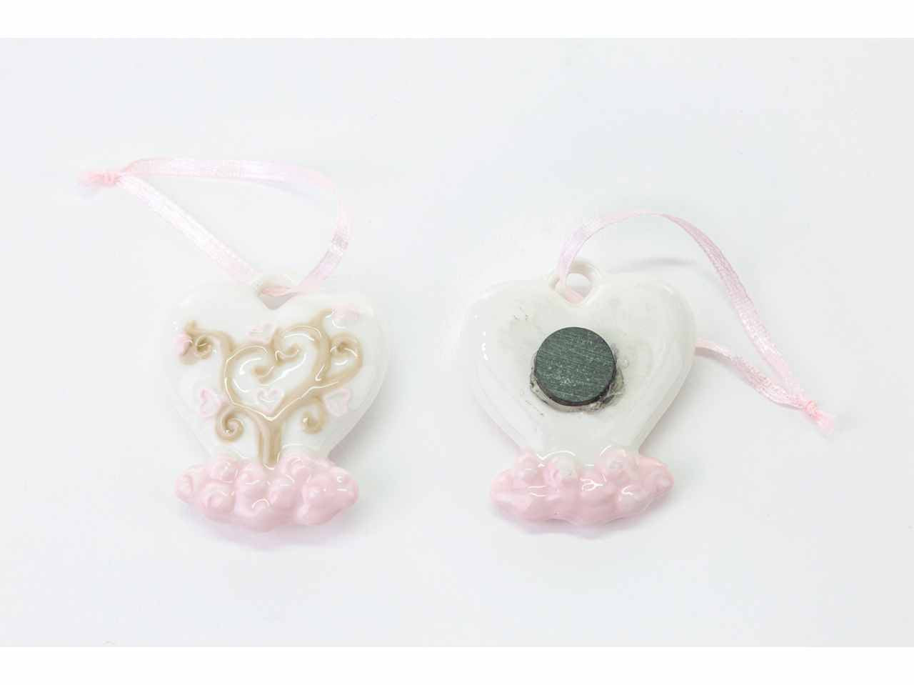 App.calamita cuore rosa 5x5cm 54129