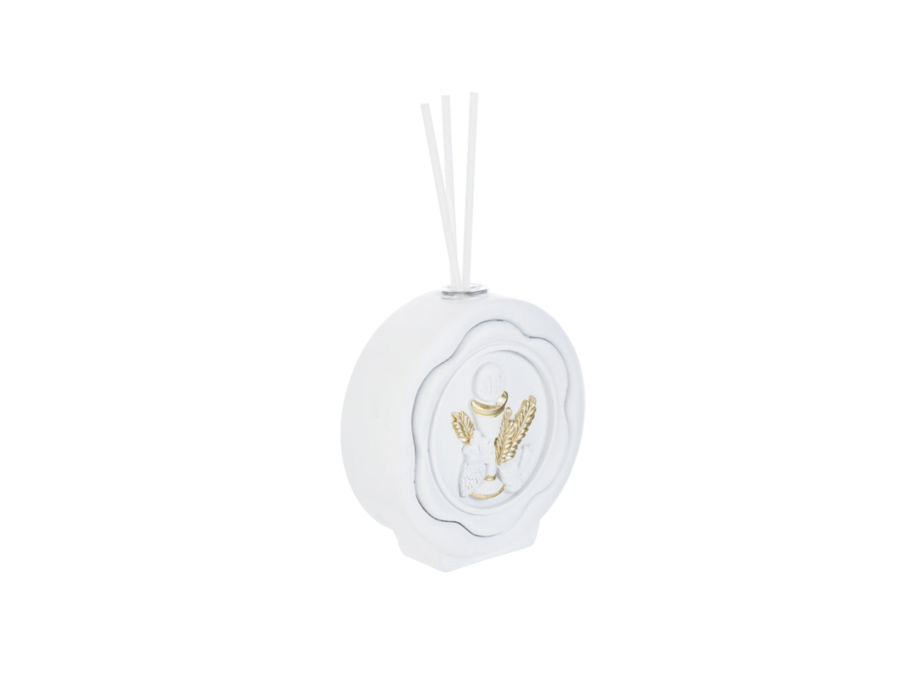 Porta profumo prima comunione resina 10x3xh.10cm