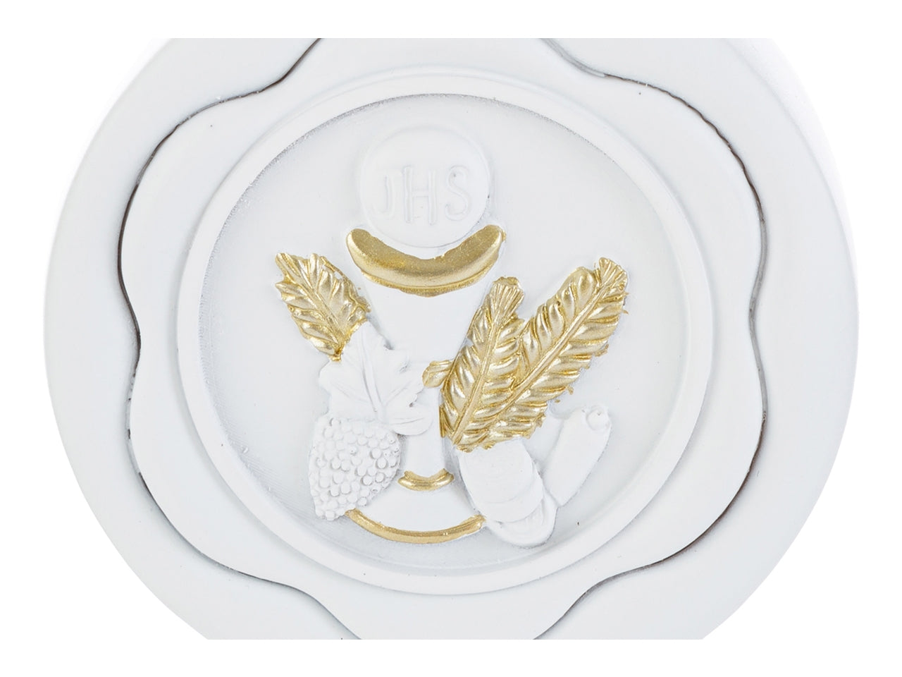 Porta profumo prima comunione resina 10x3xh.10cm