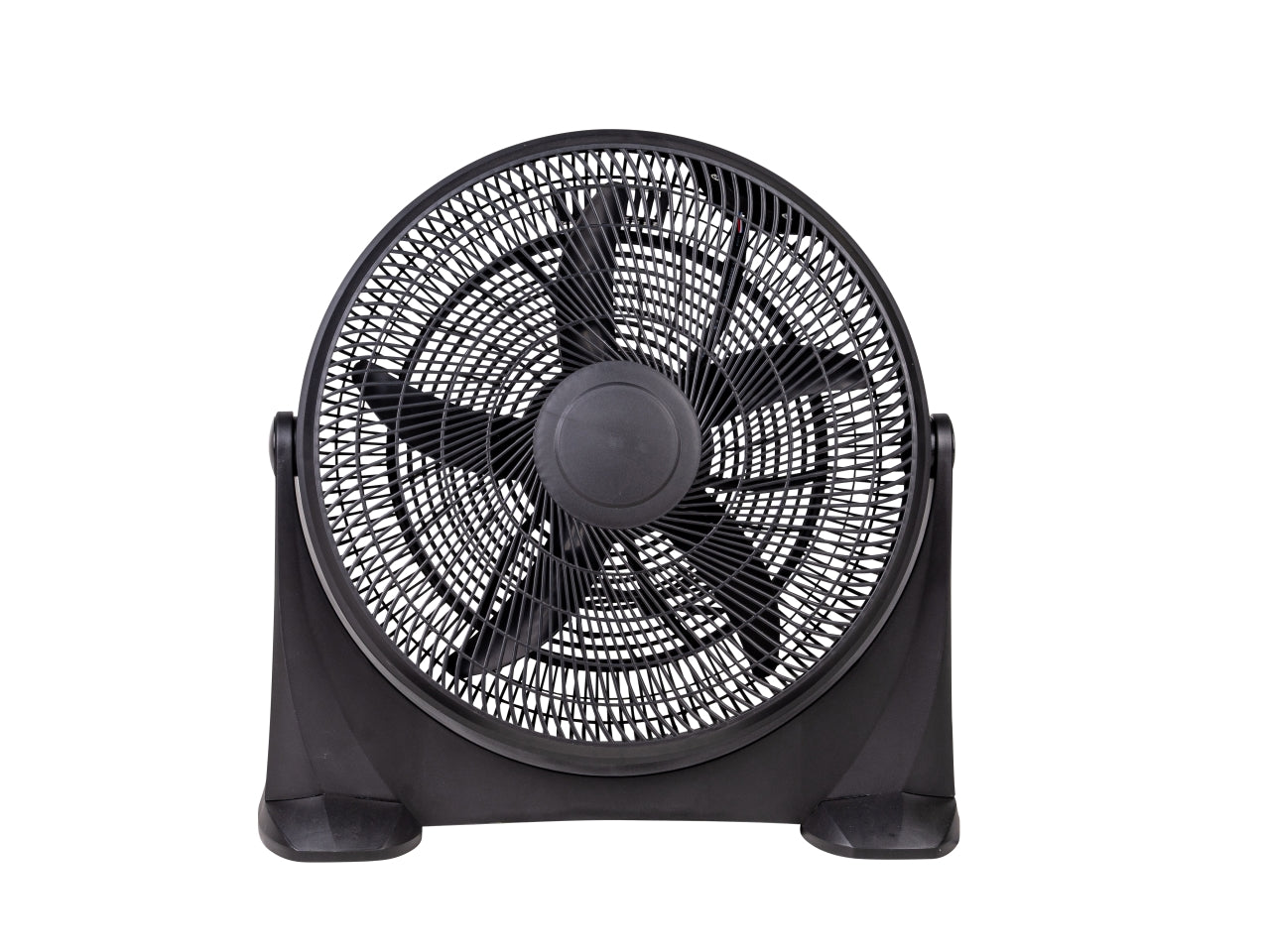 Ventilatore da terra in alluminio, acciaio e abs nero 51 cm, 6472022 - Coveri Collection