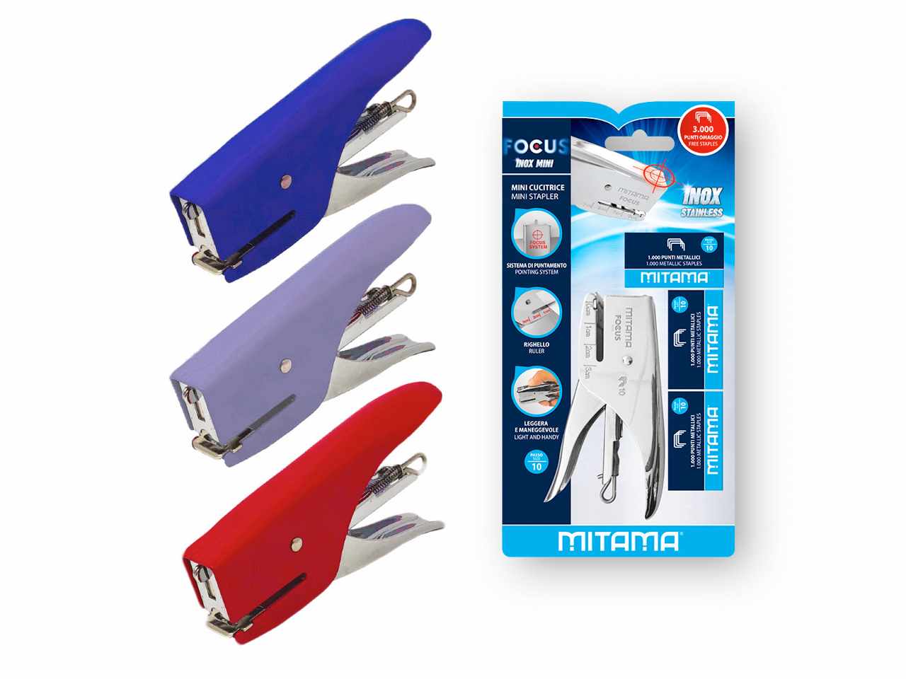 Cucitrice mini + 3000 punti