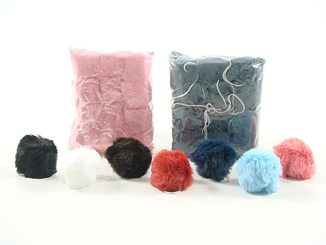Pom pom lapin 4cm 12 pezzi kk1332/4/12