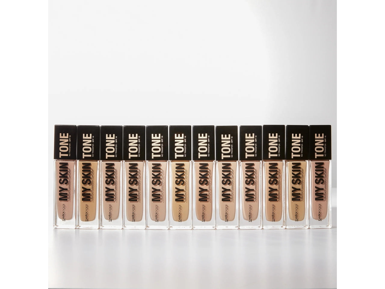 Fondotinta My Skin Tone - Coprenza Naturale e Demi-Matte - Natural Beige - Bellaoggi