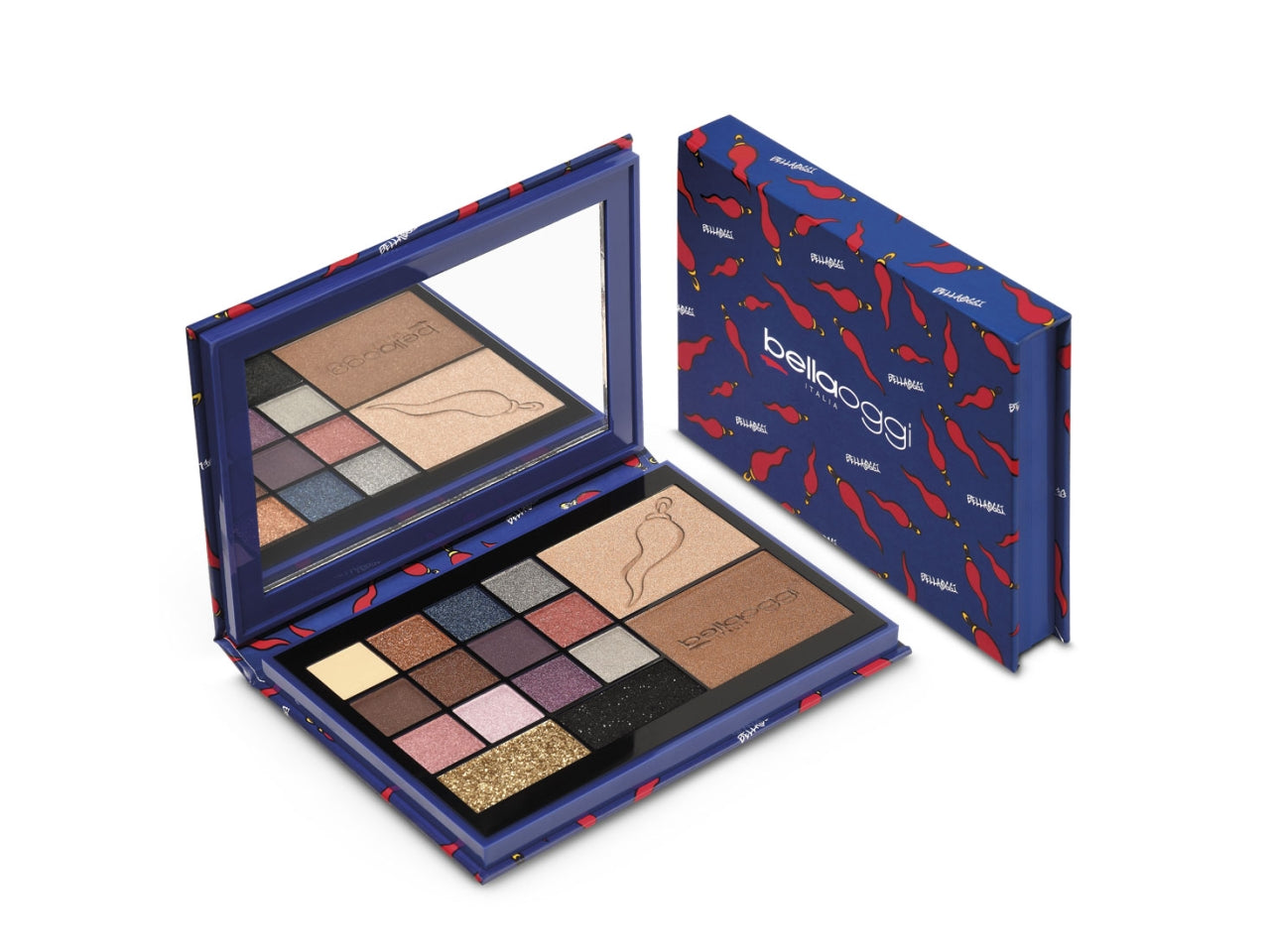 Bellaoggi trousse 12 eyeshadows + 2 special eyeshadows + 2 higlighter