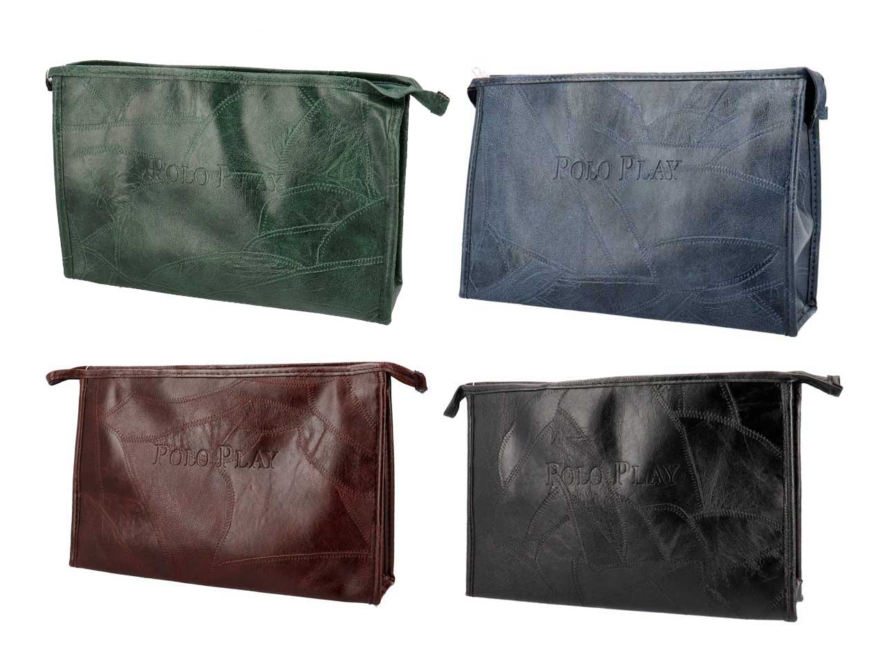 Beauty case polo play effetto invecchiato